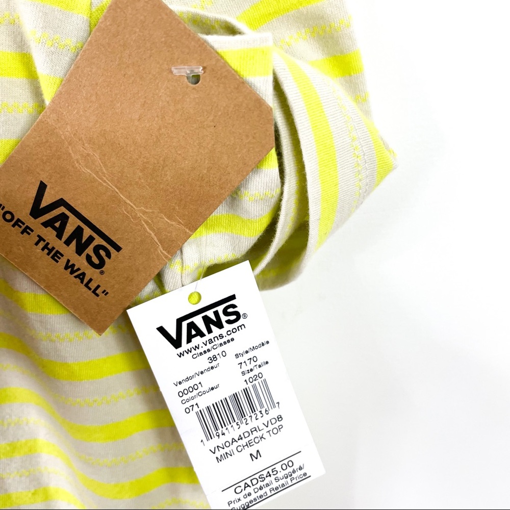 Vans Neon Mini Check Top - Picture 8 of 8